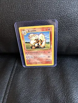 Pokemon TCG Arcanine Base Set, Unlimited Uncommon Card 23/102 - Image 4