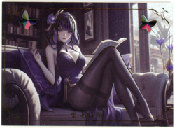 ❤RAIDEN SHOGUN - Goddess Story Anime Waifu Card - SWEET GIRL DIARY 2 - XS-02 - Image 1