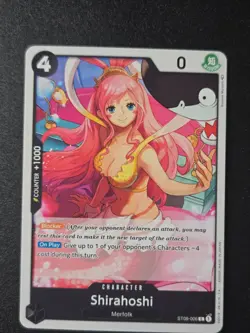 One Piece TCG ST08-006 Shirahoshi Card Common Starter Deck - Image 1