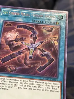 Sky Striker Mecha - Widow Anchor DASA-EN034 Secret Rare LP Yugioh Card - Image 3