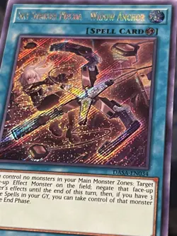 Sky Striker Mecha - Widow Anchor DASA-EN034 Secret Rare LP Yugioh Card - Image 4