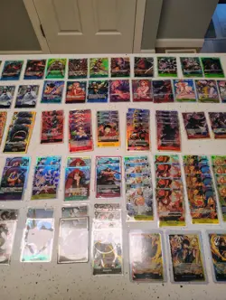 One Piece TCG Card Lot. Over 1000 Holo Cards! - Image 4