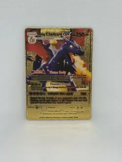 Shining Charizard GX Gold Foil Card - Image 1