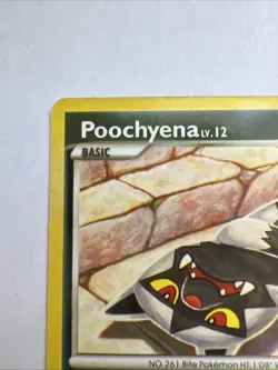 Poochyena - Platinum 86/127 Tomokazu Komiya Pokemon Card NM - Image 2