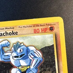 Machoke 34/102 Shadowless Pokemon TCG Card Base Set Unlimited - Image 2