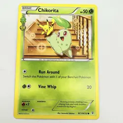 Pokemon Generations Chikorita Radiant Collection RC1/RC32 Common 2016 Card LP - Image 1