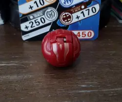 Bakugan B1 Pyrus Centipoid 300G Red Battle Brawlers W/ Vintage Japanese Card! - Image 4