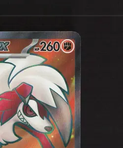 Lycanroc ex 241/193 Paldea Evolved Full Art Ultra Rare Holo Pokemon Card NM - Image 4