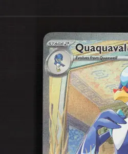 Quaquaval ex 260/193 Paldea Evolved Full Art SIR Rare Holo Pokemon Card NM - Image 3