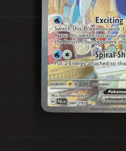 Quaquaval ex 260/193 Paldea Evolved Full Art SIR Rare Holo Pokemon Card NM - Image 5