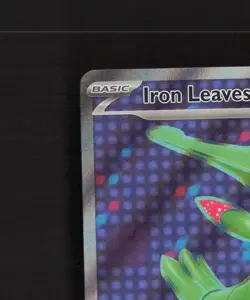 Iron Leaves ex 186/162 Temporal Forces Full Art Ultra Rare Holo Pokemon Card NM - Image 3
