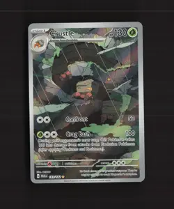 Crustle 183/182 Paradox Rift Full Art Ultra Rare Holo Pokemon Card NM - Image 1