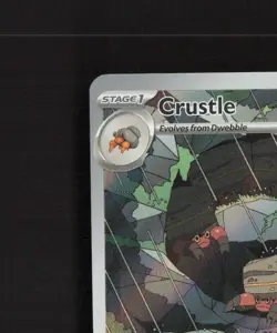 Crustle 183/182 Paradox Rift Full Art Ultra Rare Holo Pokemon Card NM - Image 3