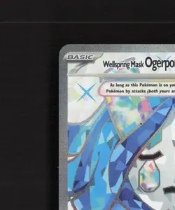 Wellspring Mask Ogerpon ex 194/167 Twilight Masquerade Pokemon Card NM - Image 3