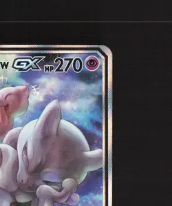 Mewtwo & Mew GX SM191 Sun & Moon Full Art Black Star Promo Holo Pokemon Card LP - Image 4