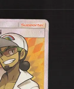 Professor Kukui 148/149 Sun & Moon Full Art Ultra Rare Holo Pokemon Card DMG - Image 4